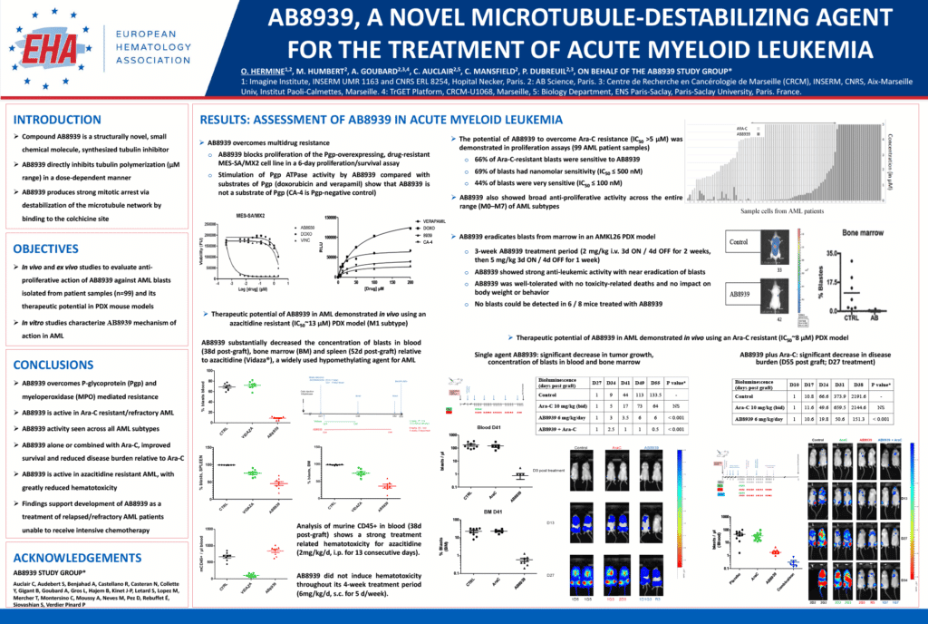 AB8939 – Acute Myeloid Leukemia – AB Science